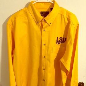 Large LSU Button Down Shirt